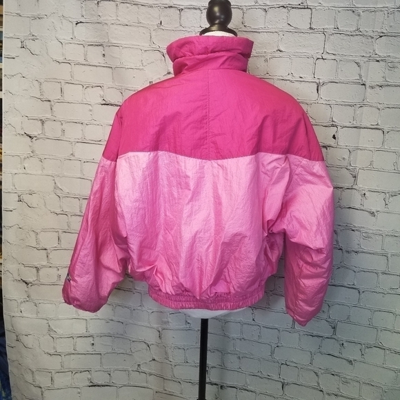 Vtg 80s Robbe Magic pink ski snow jacket barbiecore - Picture 2 of 16